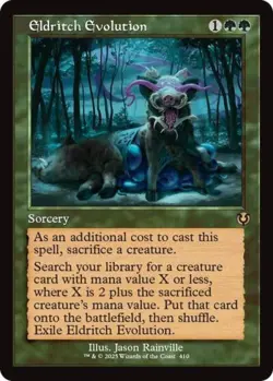 Eldritch Evolution (Retro Frame) -Foil Light Play MTG Innistrad Remastered - Image 1