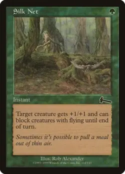 Silk Net -Foil Light Play MTG Urza's Legacy - Image 1