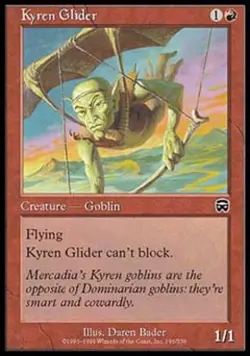 Kyren Glider -Foil Light Play MTG Mercadian Masques - Image 1