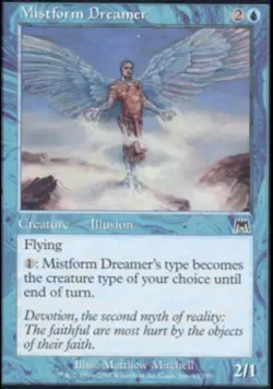 Mistform Dreamer -Foil Light Play MTG Onslaught - Image 1