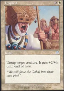 Inspirit -Foil Light Play MTG Onslaught - Image 1