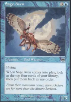 Sage Aven -Foil Light Play MTG Onslaught - Image 1