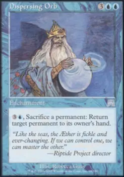 Dispersing Orb -Foil Light Play MTG Onslaught - Image 1