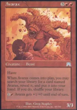 Avarax -Foil Light Play MTG Onslaught - Image 1