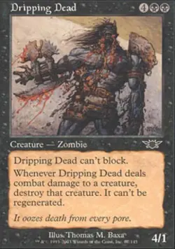 Dripping Dead -Foil Light Play MTG Legions - Image 1
