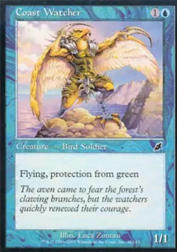 Coast Watcher -Foil Light Play MTG Scourge - Image 1