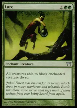 Lure -Foil Light Play MTG Champions of Kamigawa - Image 1