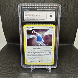 CGC 9 2007 Pokemon Lugia Secret Wonders Holo 14/132 - Image 3