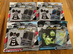 Pokemon Black Bolt and White Flare blister packs- lot of 4 - Image 1