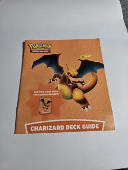 2020 Pokemon Battle Academy Board Game Charizard Deck Guide Only Used - Image 1