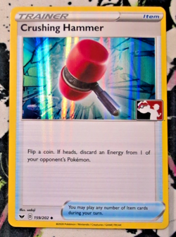 Crushing Hammer 159/202 Holo Pokemon Play! Prize Pack Series 1/2 - Image 1