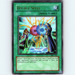 Yugioh Double Spell MFC-106 Unlimited Ultra Rare Holo - LP-NM 💎 - Image 1