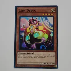 Yugioh Lady Debug SDPL-EN005 Super Rare 1st Ed - Image 1