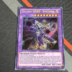 Yugioh Destiny Hero Dystopia DESO-EN004 1ST Secret - Image 2