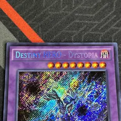 Yugioh Destiny Hero Dystopia DESO-EN004 1ST Secret - Image 3