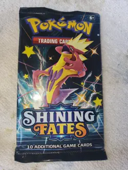 🔥 Pokemon TCG Shining Fates Factory Sealed Booster Pack x1 TOXTRICITY Art - Image 1