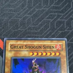 Yugioh Great Shogun Shien STON-EN013 Super Rare 1st Ed - Image 3