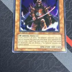 Yugioh Great Shogun Shien STON-EN013 Super Rare 1st Ed - Image 4