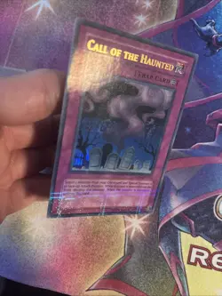 (YBL) Call of the Haunted HL06-EN005 Ultra Parallel Rare Yugioh Hobby League LP - Image 5