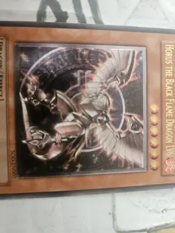 Yugioh Horus The Black Flame Dragon LV6 SOD-EN007 Unlimited Ultimate Rare - VLP - Image 3