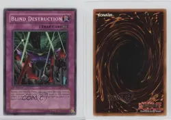 Blind Destruction 1st Ed. YuGiOh Labyrinth of Nightmare #LON-086 2003 wq8 - Image 3