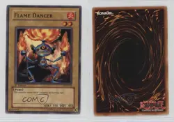 Flame Dancer 1st Ed. YuGiOh Labyrinth of Nightmare #LON-058 2003 wq8 - Image 3
