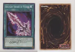 Solitary Sword of Poison 1st Ed. YuGiOh Cybernetic Horizon #CYHO-EN065 0y59 - Image 3