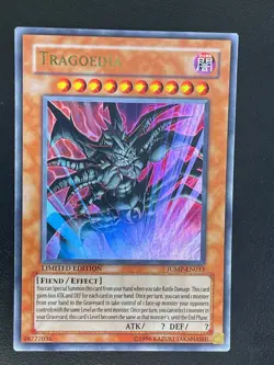 Tragoedia JUMP-EN033 Ultra Rare Englisch NM YUGIOH - Image 1