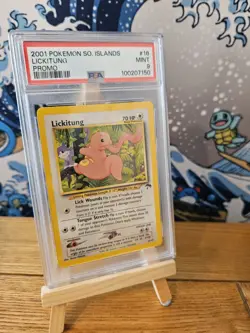 Lickitung Non Holo - Southern Islands - 16/18 - Graded PSA 9 Mint Pokemon Card - Image 1