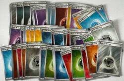 60x Holo Energy Cards From Pokemon Scarlet & Violet - 151, Prismatic Evolutions - Image 1