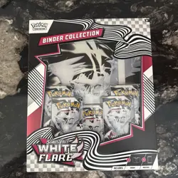 Pokemon TCG SV10.5 White Flare Binder Collection Box - Scarlet & Violet - Sealed - Image 1