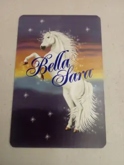 Bella Sara Bella's Ball Diamond 12/55 Dance Partner Friend Garnet Horse Card CCG - Image 2