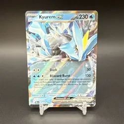 Kyurem ex 028/086 Black Bolt & White Flare Double Rare Holo Pokemon TCG - Image 1