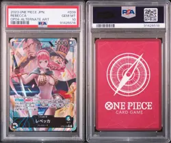 PSA10 Rebecca OP04-039 L-P One Piece Card Japanese - Image 3