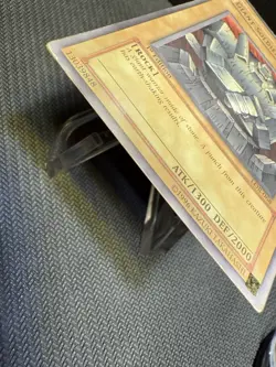 Giant Soldier of Stone LOB-068 - 1st ED-Vintage Old Navy Color YuGiOh Card - Image 3