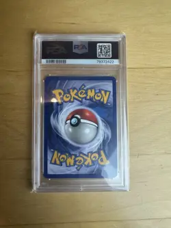 1/82 Dark Alakazam 1st Edition PSA 8 Holo Team Rocket Base Pokemon Card WOTC - Image 2