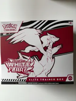 Pokemon TCG White Flare ETB Elite Trainer Box | BRAND NEW SEALED | In Hand 🔥 - Image 1