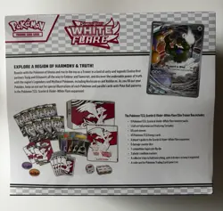 Pokemon TCG White Flare ETB Elite Trainer Box | BRAND NEW SEALED | In Hand 🔥 - Image 2