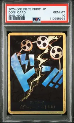 PSA10 Enel Gold Don!! Card One Piece Card Japanese - Image 1