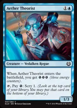 Aether Theorist -Foil Light Play MTG Kaladesh - Image 1