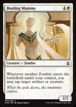 Binding Mummy -Foil Light Play MTG Amonkhet - Image 1