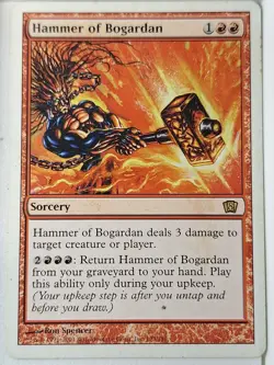 Hammer of Bogardan - (HP) 8th Edition Core Set - Magic the Gathering MTG - Image 1