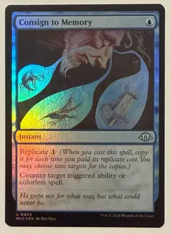 Consign to Memory Foil - Modern Horizons 3 MTG Magic the Gathering - Image 1