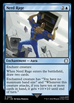 NM Nerd Rage, MTG, Fallout, Magic the Gathering, 34 - Image 1