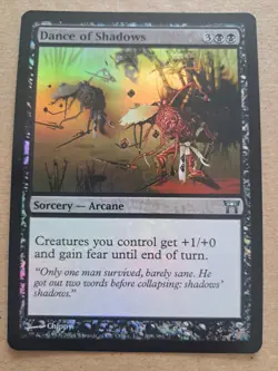 MTG - Dance of Shadows - Foil Champions of Kamigawa 108 - Image 1