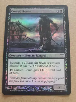 MTG - Cursed Ronin - Champions of Kamigawa - foil 107 - Image 1