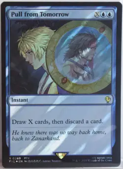 Pull from Tomorrow [New, Near Mint] *Surge Foil* {Final Fantasy MTG} - Image 1