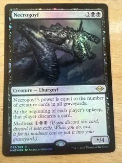 Necrogoyf (Foil) Modern Horizons 2 - Magic MTG NM - Image 1
