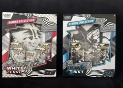 Pokemon | 1x Black Bolt & 1x White Flare | Binder Collection | Sealed in hand - Image 1