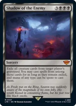 Shadow of the Enemy -Foil Near Mint MTG - Image 1